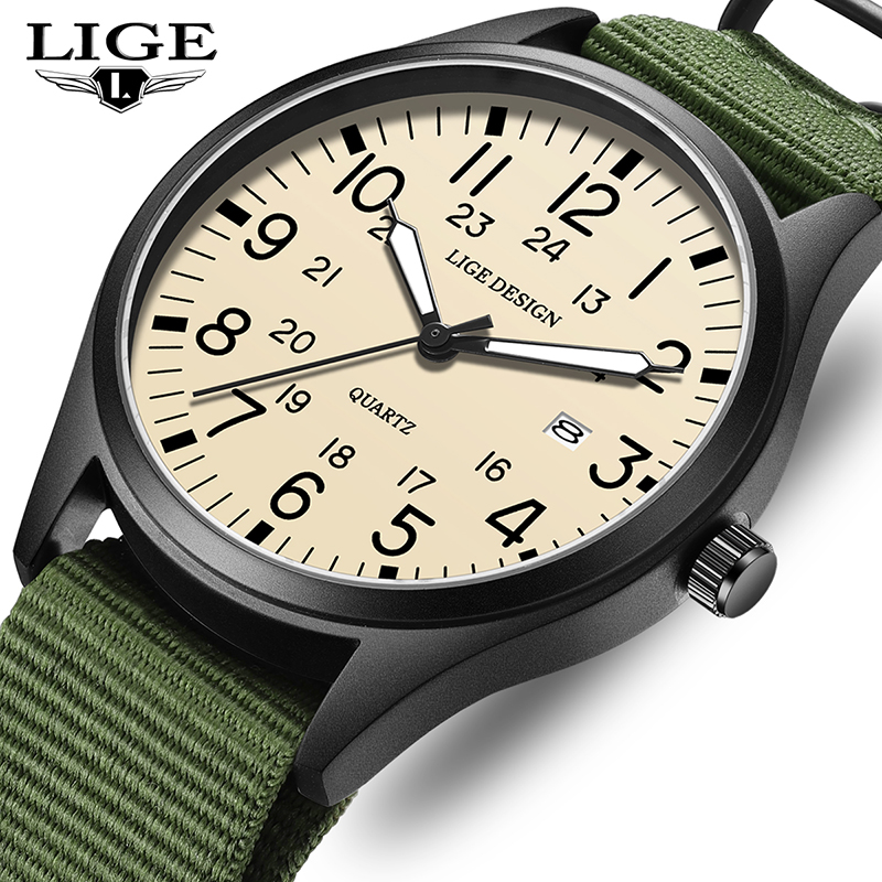 Luxury Watch Leather - LIGE 2026 TOP NEW Quartz Wristwatch