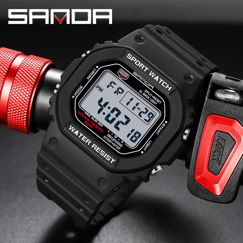 Luxury Watch G Shock - SANDA G Style Digital Watch Men