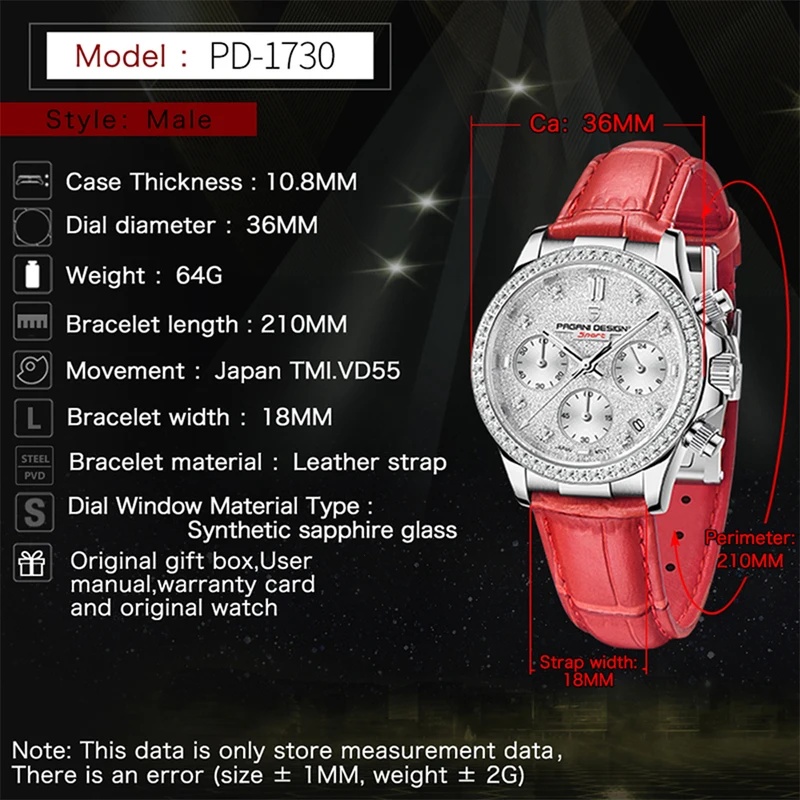 PAGANI DESIGN Multi Functional - Luxury Watch Japan review and price