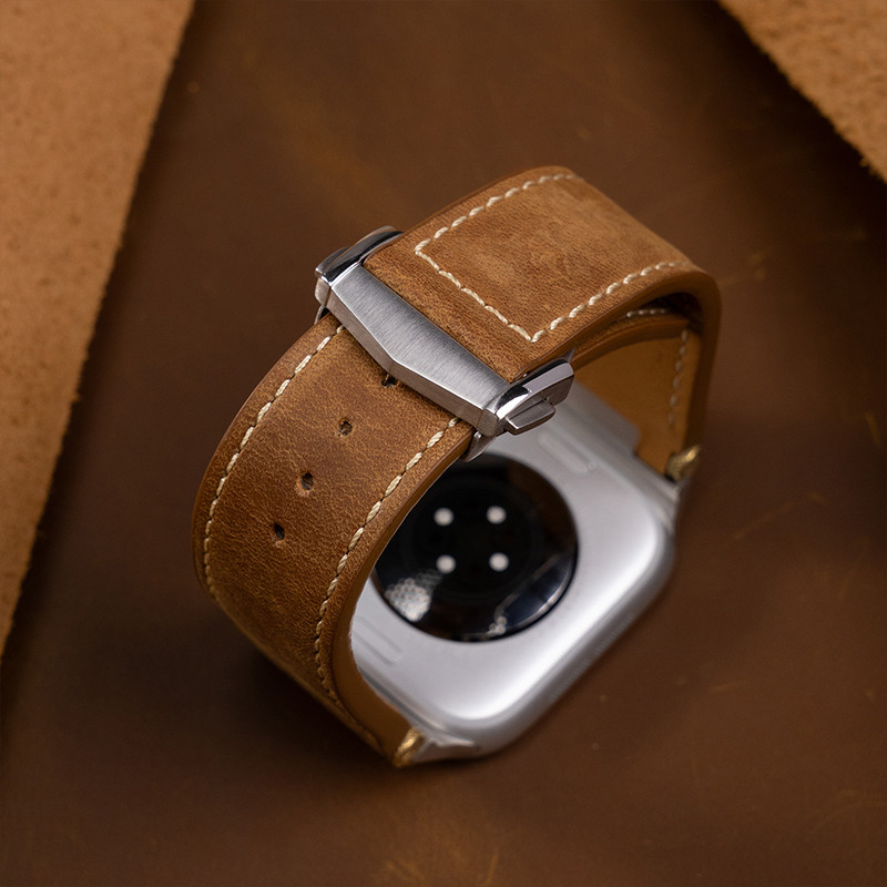 Luxury Leather Sport Band For  - Luxury Watch Apple Bands review and price
