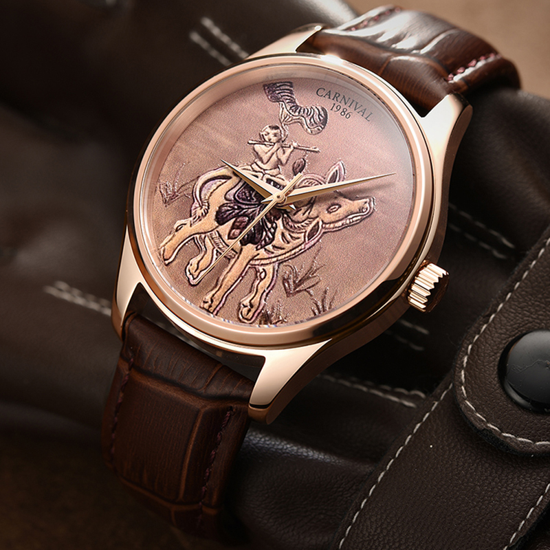 CARNIVAL Brand Fashion Zodiac  - Zodiac Luxury Watch review and price