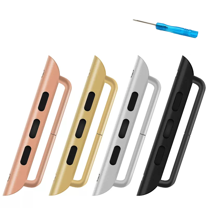 2pcs Connector Adapter for App - Luxury Watch Apple Bands review and price