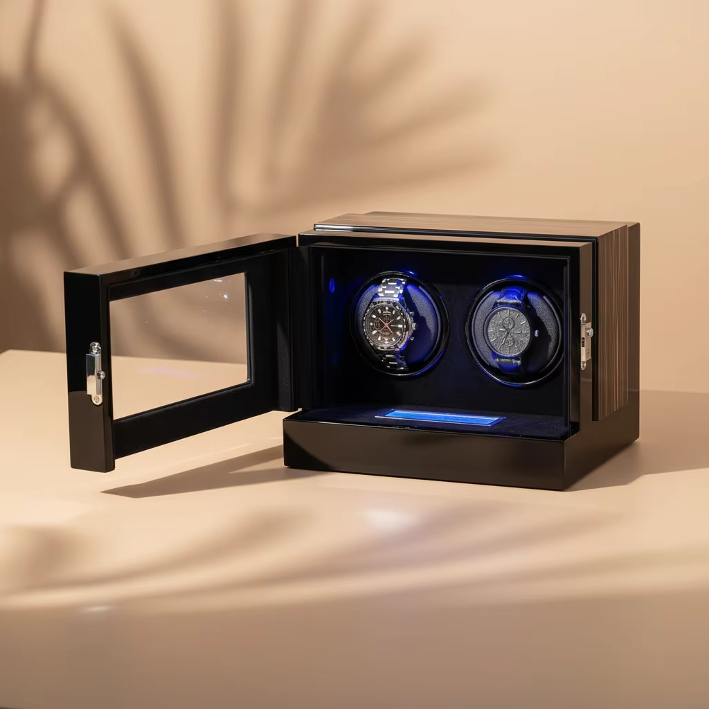 2 Slots Protective Luxury Watc - Luxury Watch Logo review and price