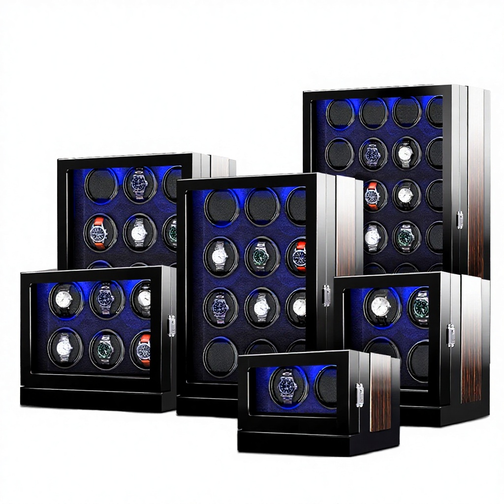 2 Slots Protective Luxury Watc - Luxury Watch Logo review and price