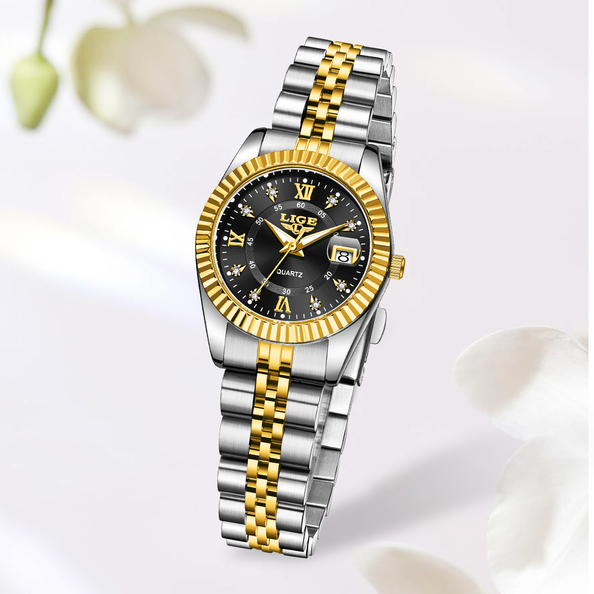 LIGE Fashion Elegant Women's Q - Luxury Watch Holder review and price