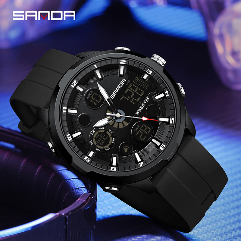 SANDA 9053 G‑Style Men's Milit - Luxury Watch G Shock review and price