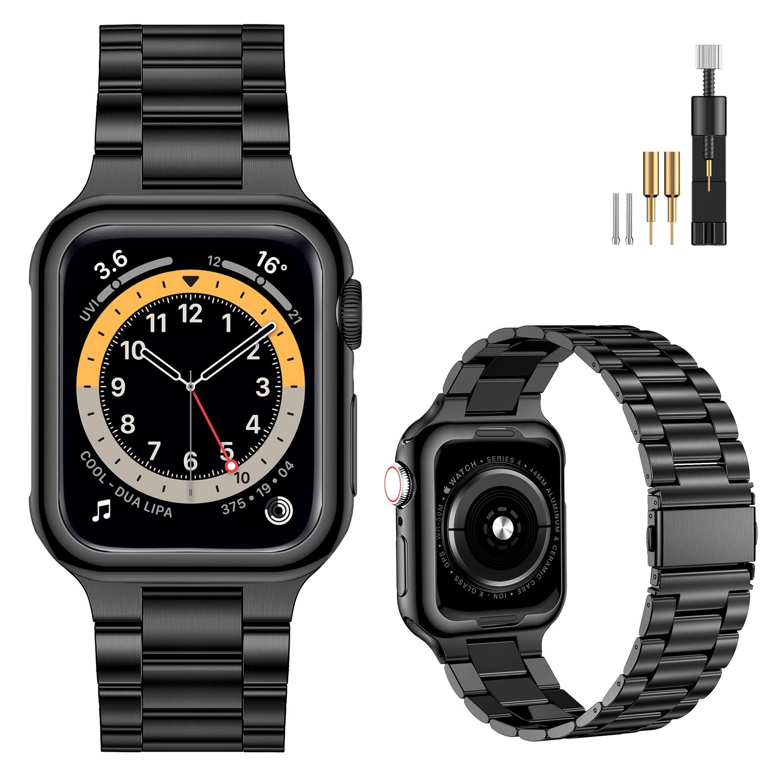 Stainless Steel Strap for Appl - Luxury Watch Apple Bands review and price