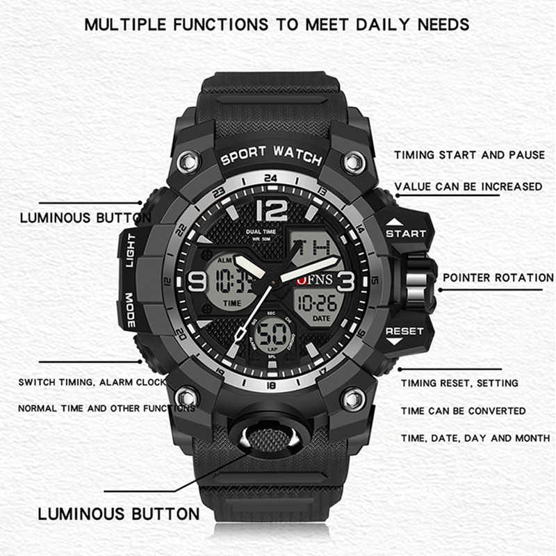 Top Brand Luxury G Style Men's - Luxury Watch G Shock review and price