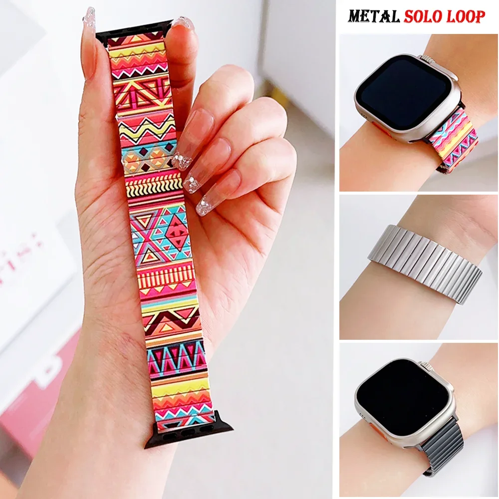 Metal bohemia Strap for Apple  - Luxury Watch Apple Bands review and price