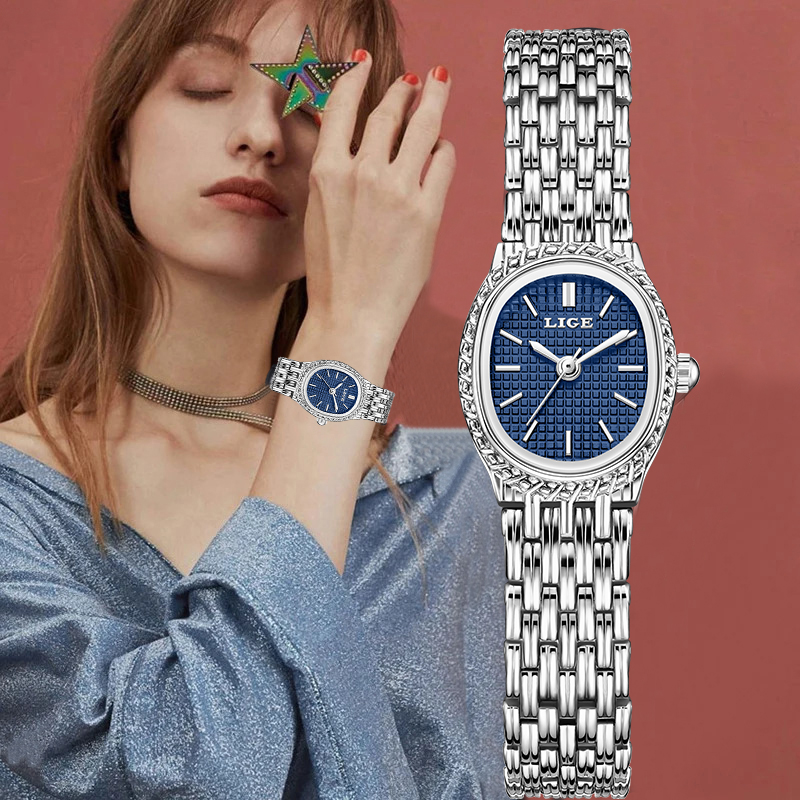 LIGE Fashion Luxury Quartz Wom - Luxury Watches review and price