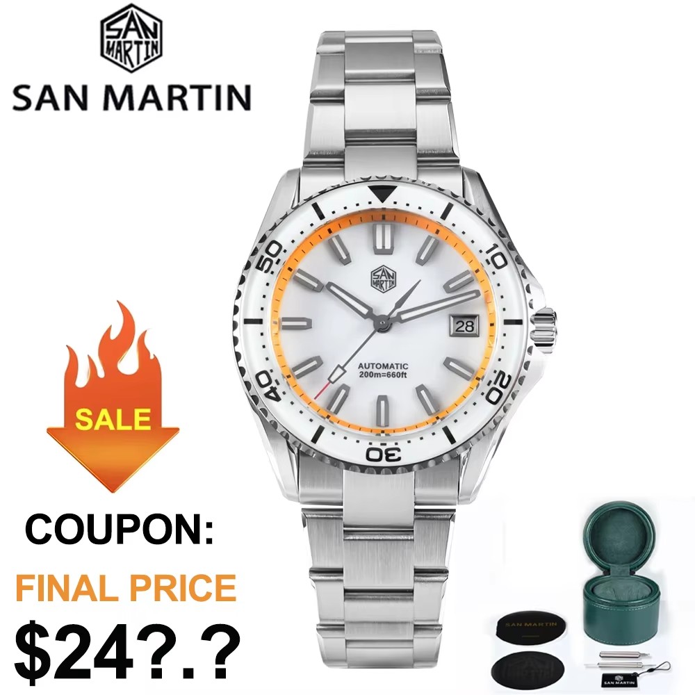 2025 New San Martin 39mm Dive  - Cloisonne Enamel Dial review and price
