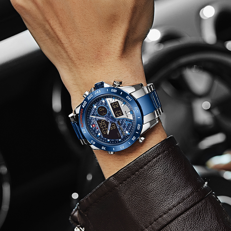 NAVIFORCE Luxury Brand Men's W - Luxury Watch Zone review and price