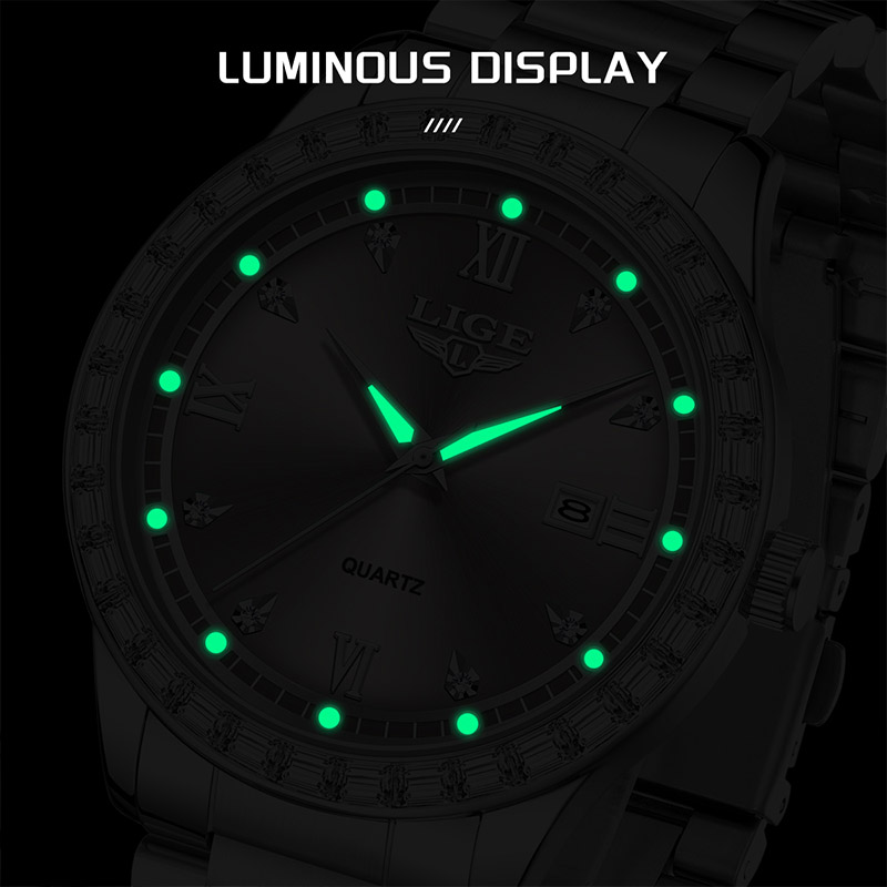 LIGE Quartz Wristwatch 2026 Lu - Luxury Watch Life review and price