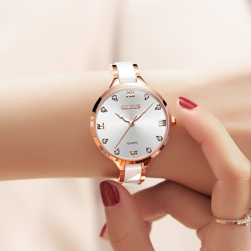 OLEVS Ceramic Dress Women Watc - Luxury Watch Japan review and price