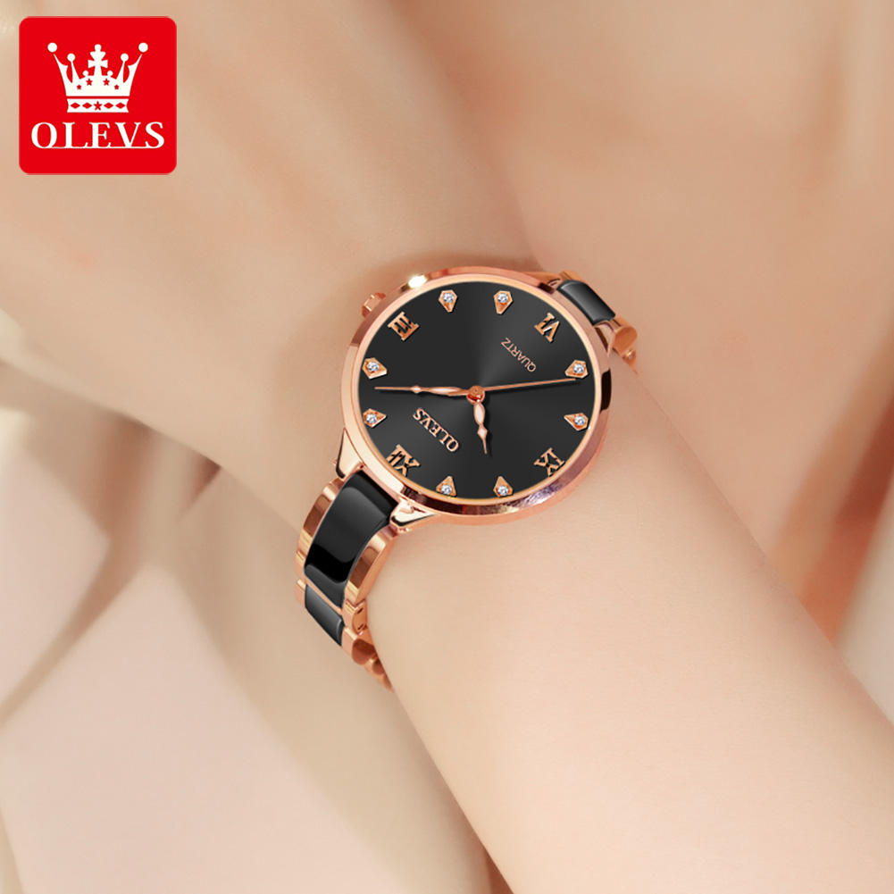 OLEVS Ceramic Dress Women Watc - Luxury Watch Japan review and price