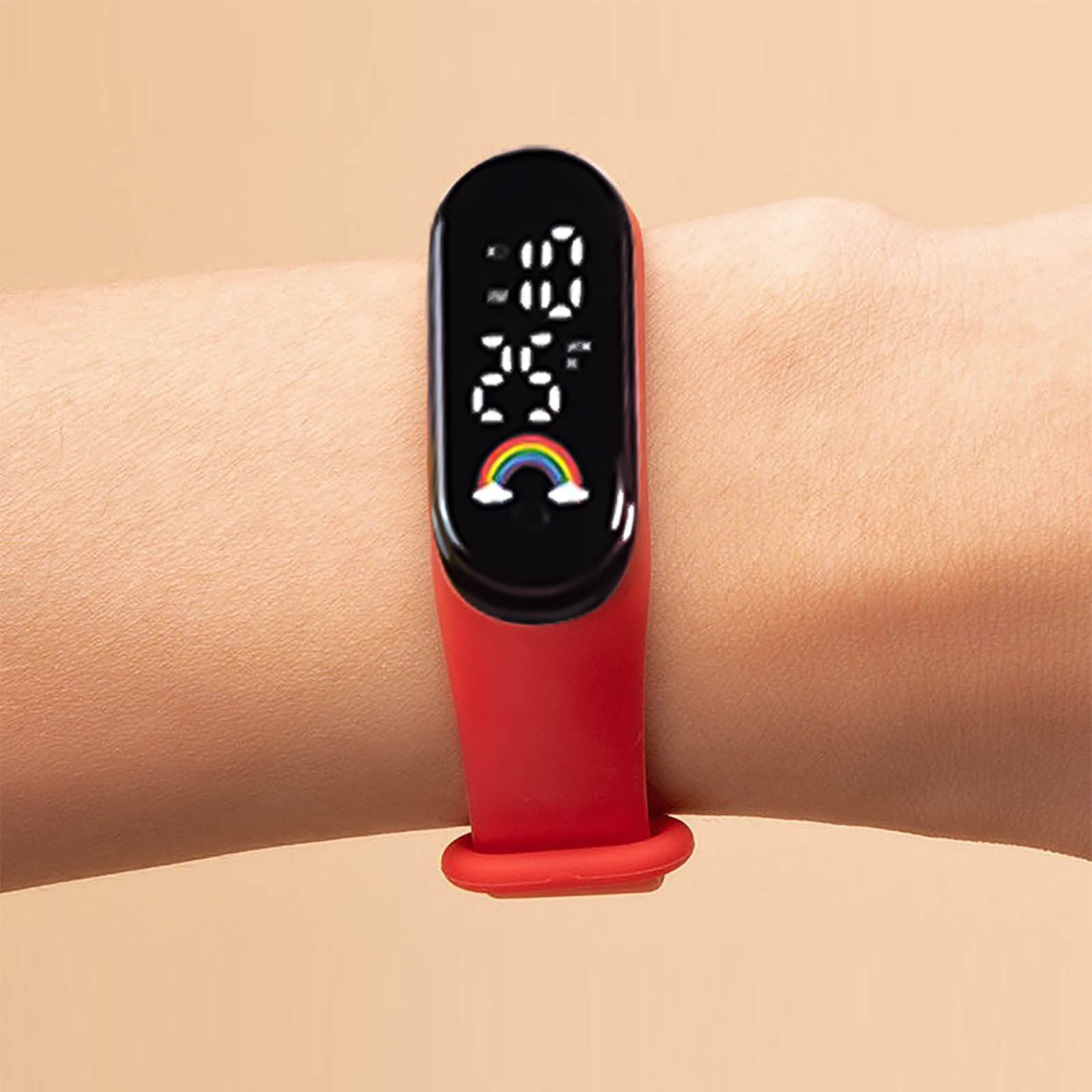 Children Multicolor Watch Led  - Sapphire Crystal Display review and price