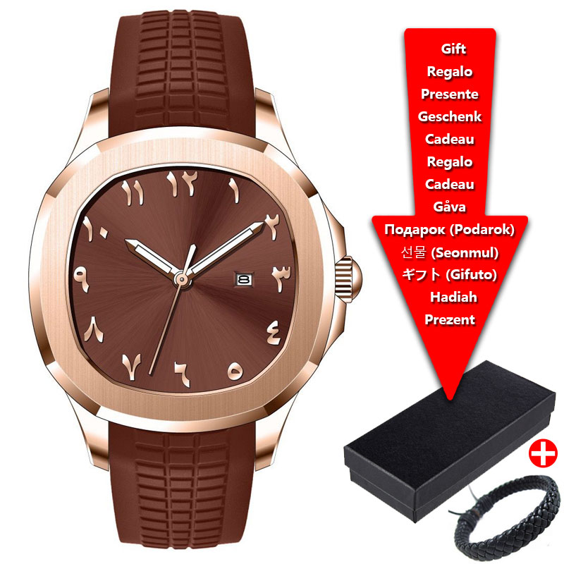 Luxury Brand Men's Watch Silic - Luxury Watch Logo review and price