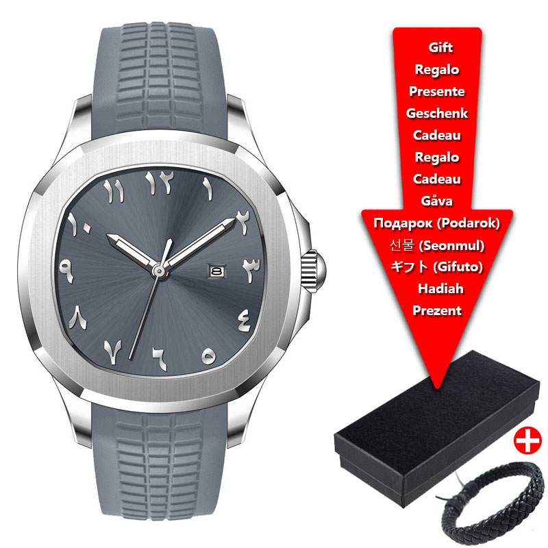 Luxury Brand Men's Watch Silic - Luxury Watch Logo review and price