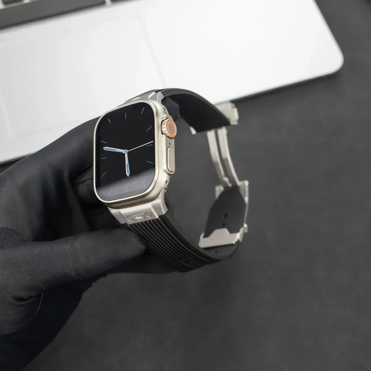 Sports Silicone Strap for Appl - Luxury Watch Apple Bands review and price
