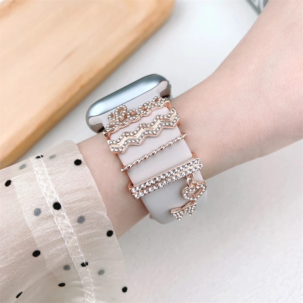 Decoration Ring For Apple watc - Luxury Watch Apple Bands review and price