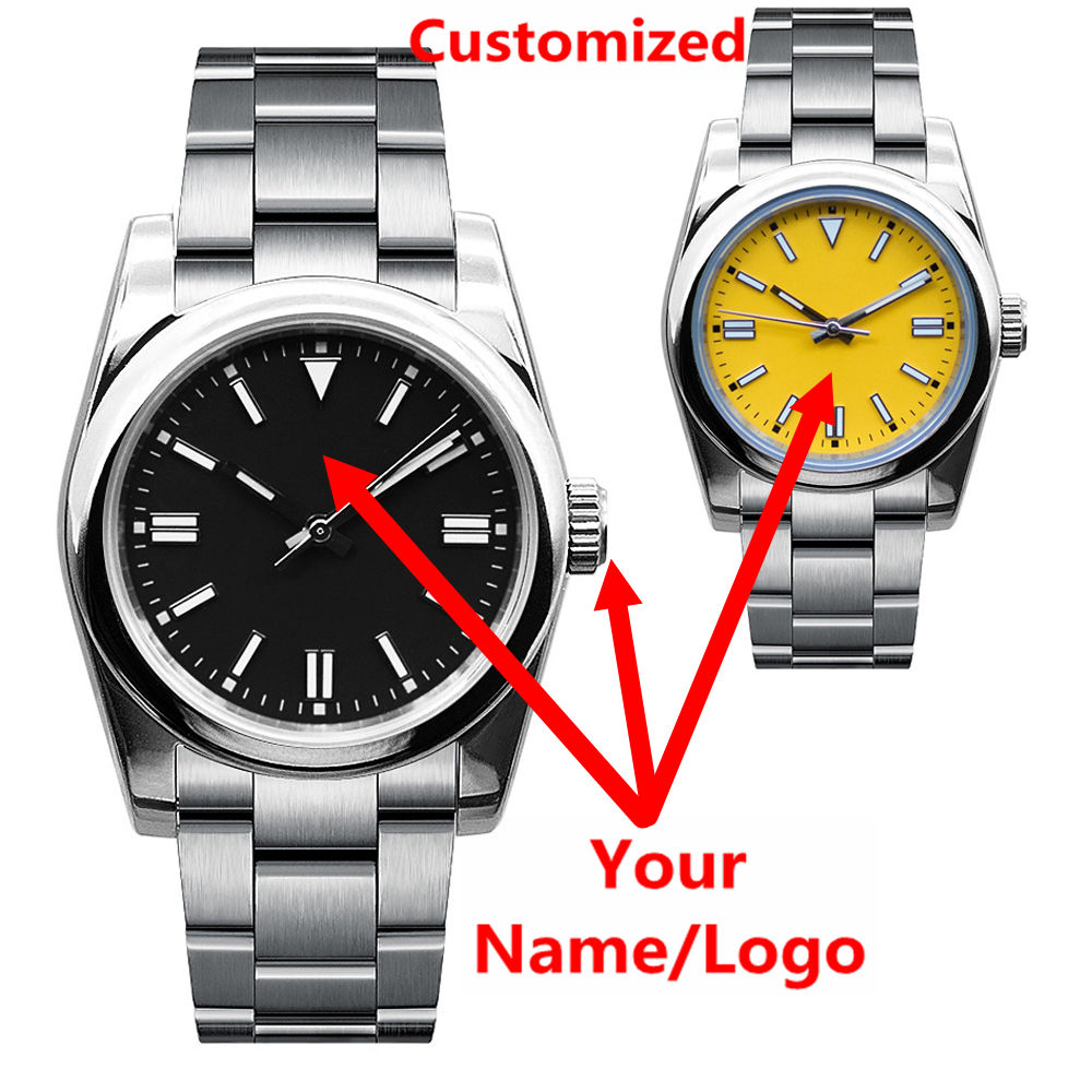 Custom Logo Mens Watch Sapphir - Luxury Watch Life review and price
