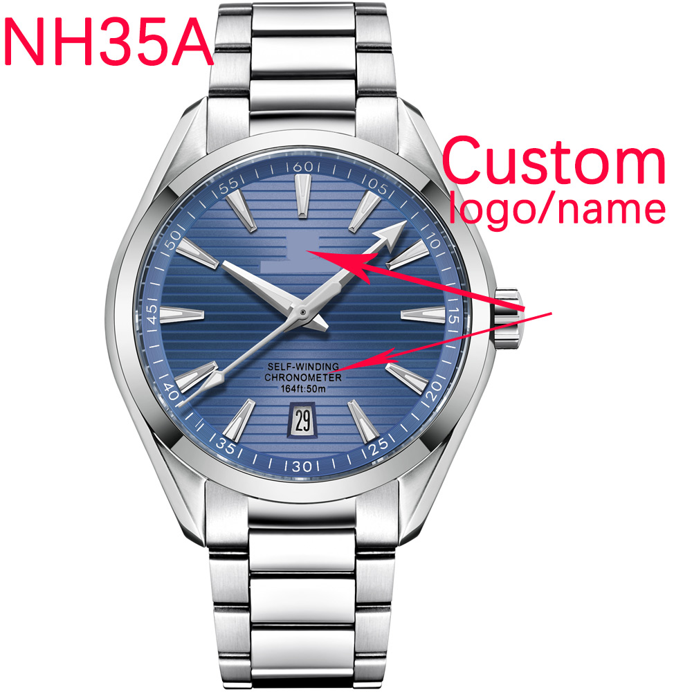 Luxury NH35 Movt Custom Logo 4 - Luxury Watch Life review and price