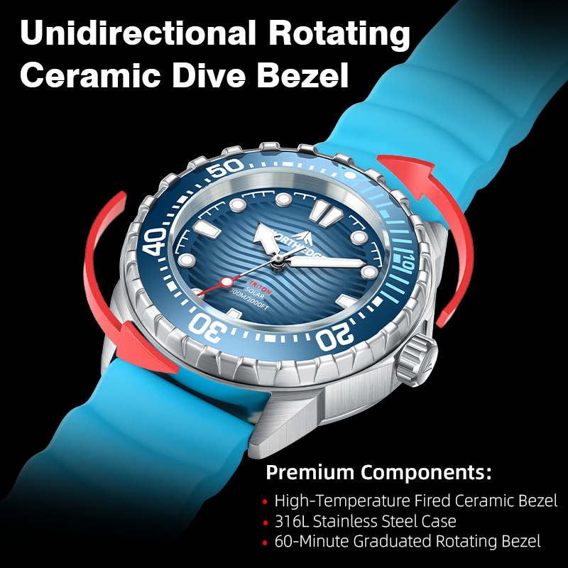 NORTH EDGE 2025 New TRITON Sol - Luxury Watch Japan review and price